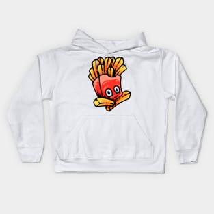 Cute French Fries Kids Hoodie